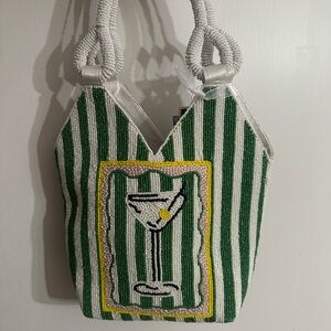Viral TikTok Martini Beaded Tote Bag